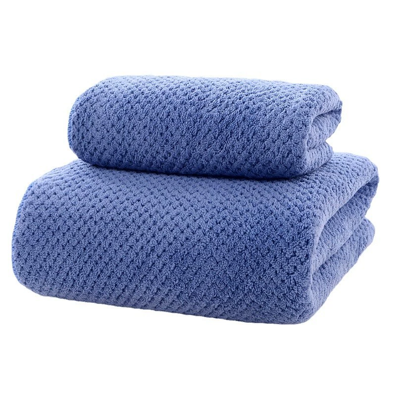 Bath towel for men and women, set for adults, 2 piece set