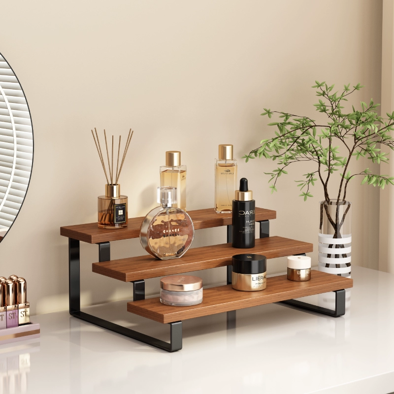 Деревянная стойка для хранения ступенчатая стойка для отображения столешница для хранения кофейных чашек держатель для хранения