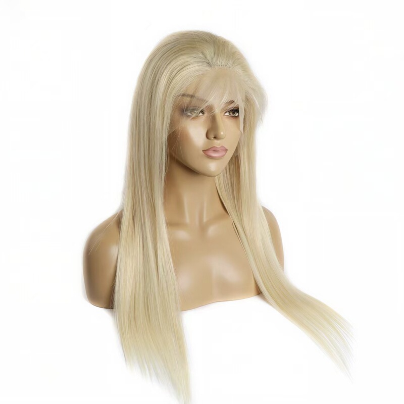 Real Human Hair 613 Platinum Blonde 13X6 Lace Front Wig Long Straight Hair Human Hair Wigs Export Wig Real Human Hair 613 Platinum Blonde 13X6 Lace Front Wig Long Straight Hair Human Hair Wigs Export Wig