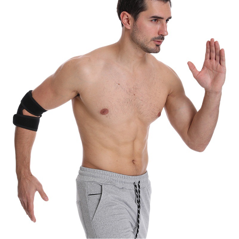 Factory spot basketball elbow protection sports anti-collision adjustable spring support breathable elbow protection arm spring elbow protection