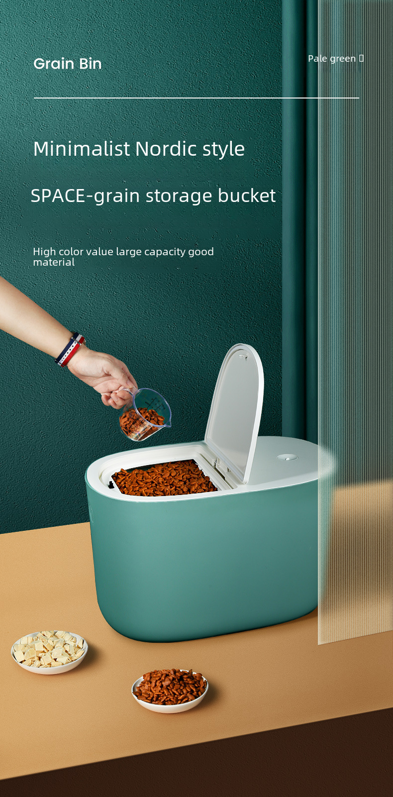 Pet Food Storage Barrel 1