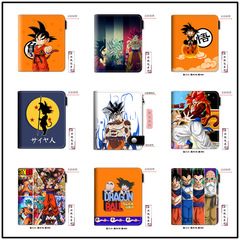 Collection Dragon Ball】Peripheral Wholesale Supplier Sources Non-silk Wallet Dragon Ball Planetary Children's Unisex Student Card Holder
