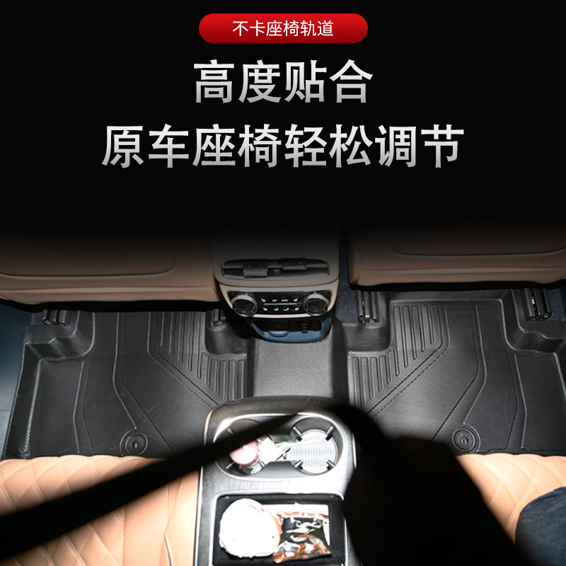 Aplicable a Corea del Sur Hankook 20 - 24 Genisys G80 3D todo el tiempo material TPE almohadilla de pie de automóvil anti-sucio