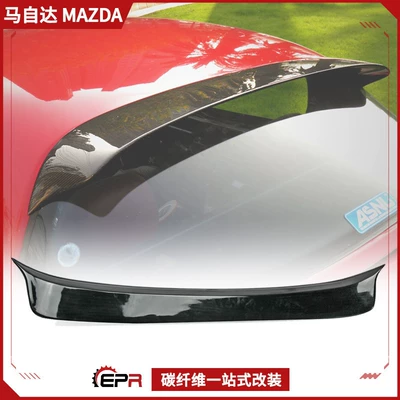 Suitable for Miata Mazda Mx5 Na Modified Parts Carbon Fiber Rear Wing Rear Window Spoiler Fixed Wing Small Top Wing