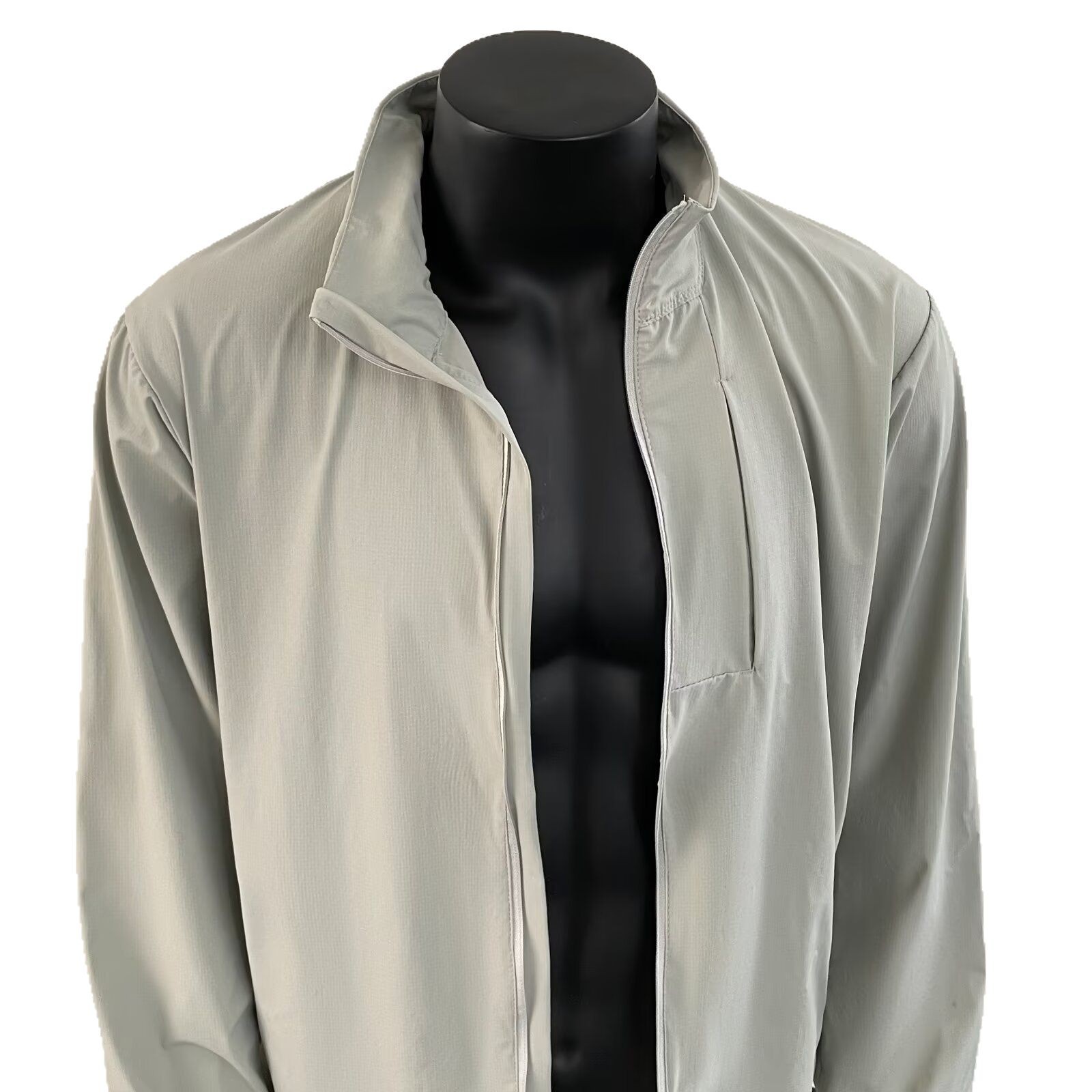 1 Spring Thin American Stand Collar Sports Outdoor Long Sleeve Jacket Casual Men's Coat_voghion.com
