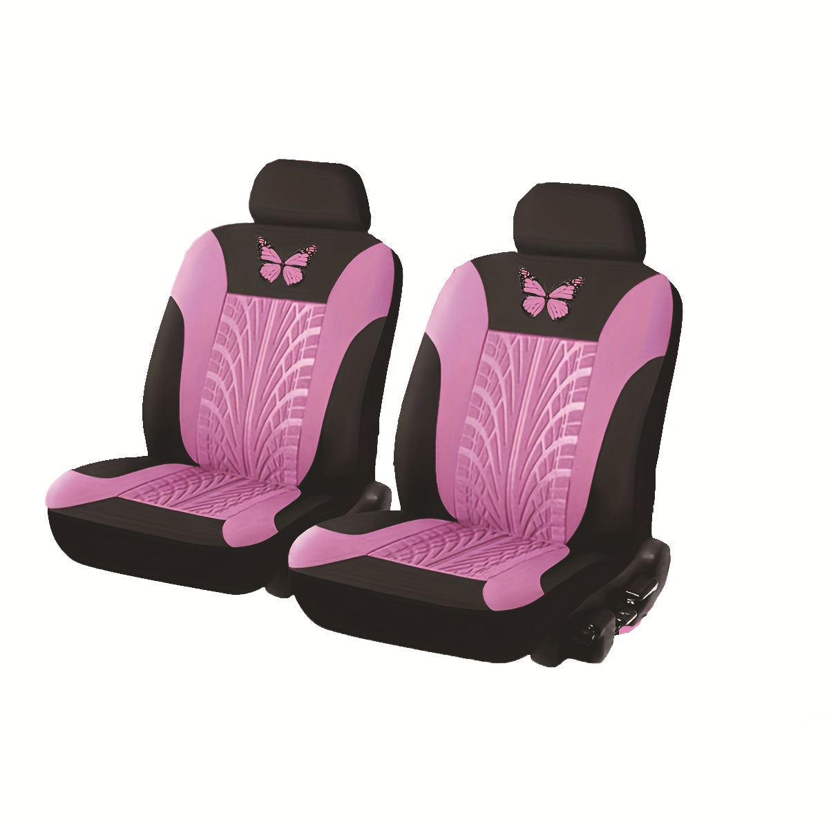 Cojín de asiento transfronterizo exclusivo para automóvil general, artesanía en relieve de mariposa, funda de asiento exquisita, cojín de asiento suave, transpirable y resistente al desgaste