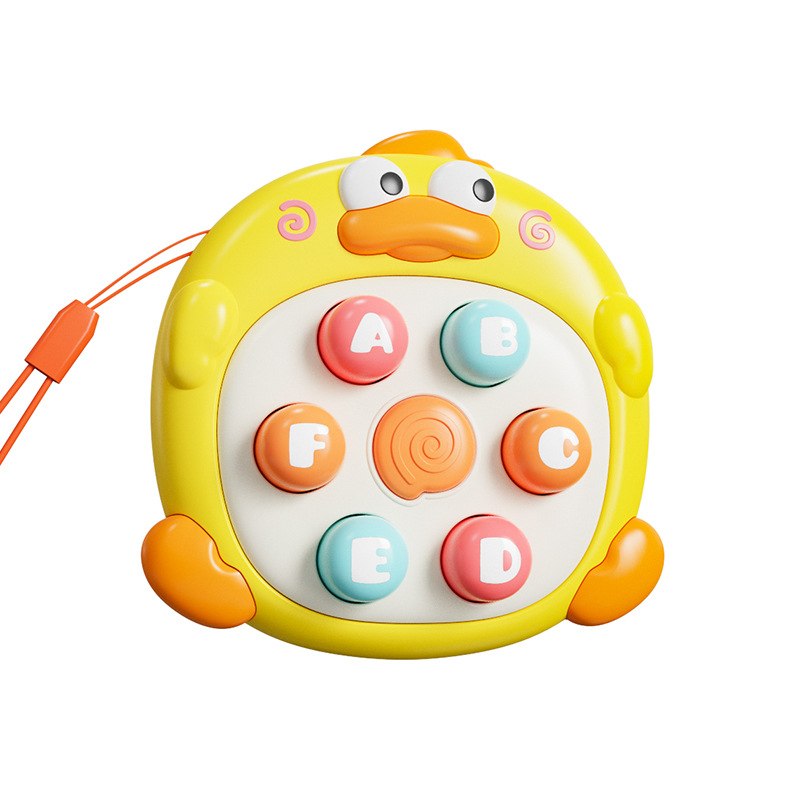 Juguete Educativo Mini Cascanueces de Plástico, Interactivo y Descompresión, para Niños