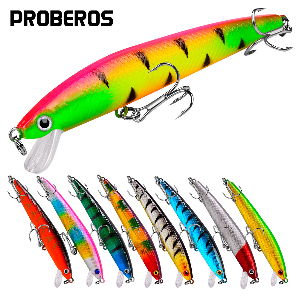 10 color roads hard bait 8.5g Luya fish bait Mono fish bait 9.5cm simulation bait fishing gear wholesale DW1198