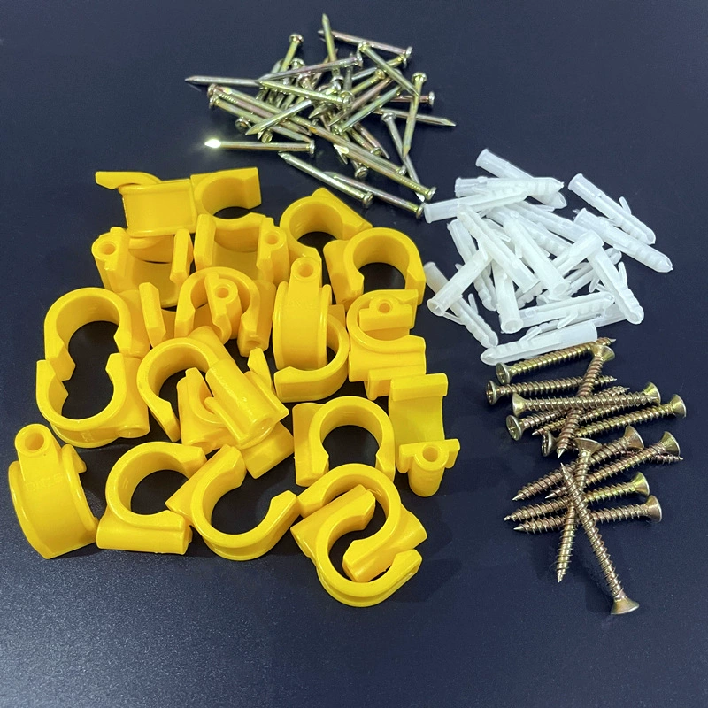 Хомут для пластиковых труб, зажим для газовых труб DN15, фиксатор для гофрированных труб, U-образный усиленный хомут, специализированный для газовых труб