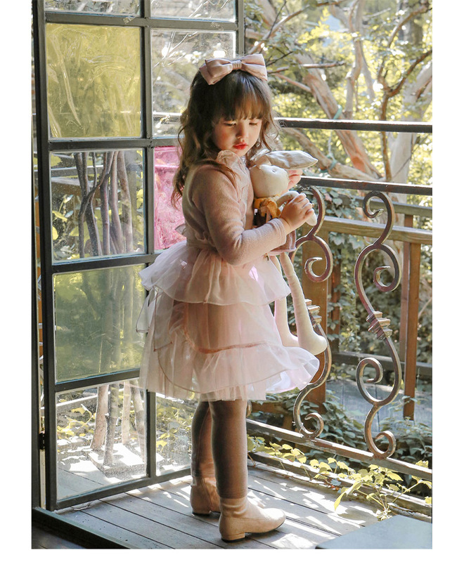 粉蓬蓬紗裙褲_01