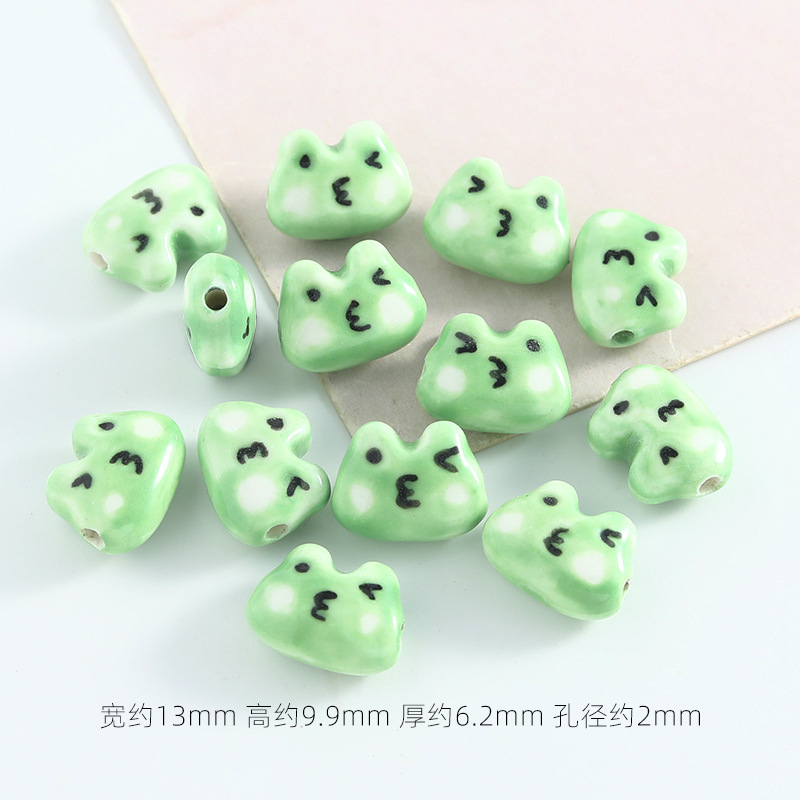 손으로 그린 ​​장난기 많은 개구리