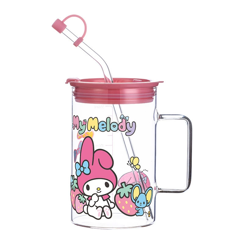 Sanrio, cartoon glass