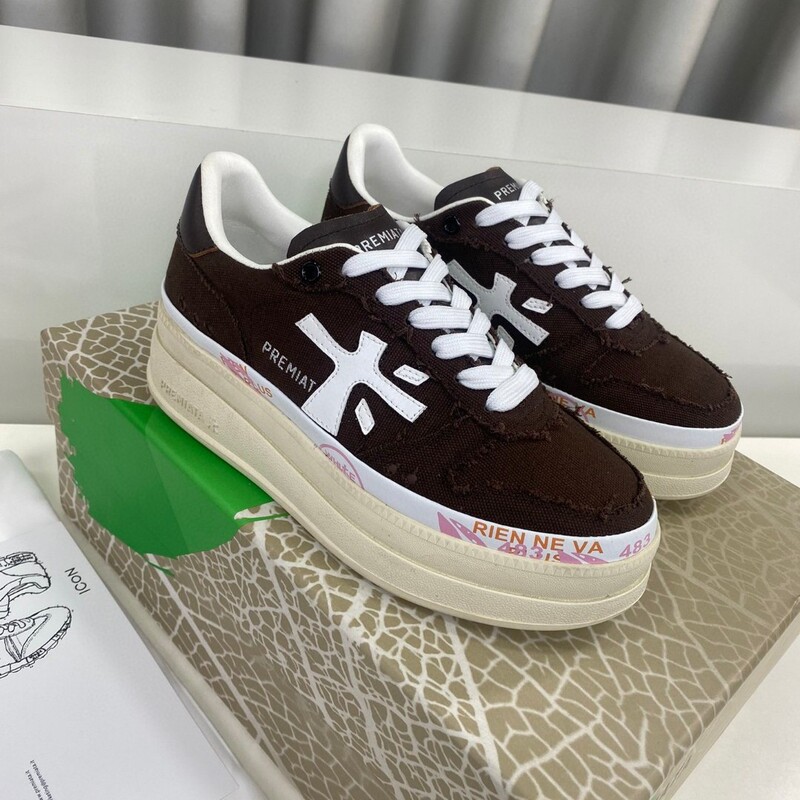 Mocha Milk Tea Canvas Sneakers Women's Ins Trendy Thick-soled Casual 2022 Spring and Autumn All-match Retro German Training Shoes