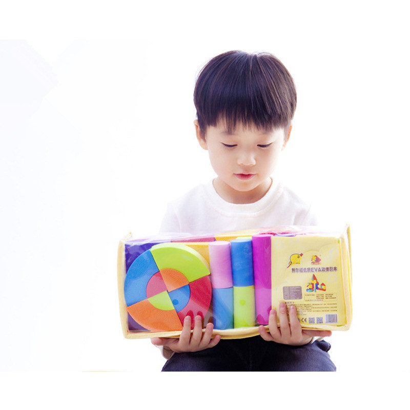 斯尔福EVA泡沫积木彩色儿童玩具幼儿园创意淘气堡拼装软体轻出口