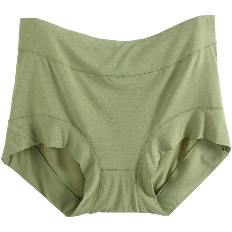 Модальное нижнее белье для матери с высокой талией женское толстое мм200 кг плюс размер мягкий дышащий маленький плоский угол плюс увеличение жира бедра