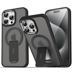 iPhone17 イーグルアイ磁気ホルダーデスクトップ電話ケース Apple 16promax ハードウェアレンズ保護カバーに適しています