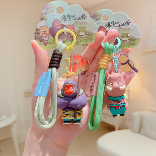 [2026 summer new style] cartoon shape zinc alloy keychain | customizable graduation gift/travel souvenir