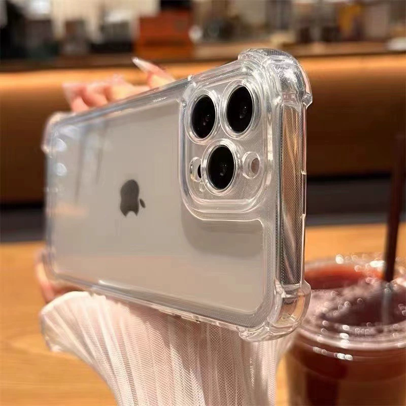 Apple, защитные уголки высокого качества, совместимый чехол для телефона, iPhone 16, защитный чехол, утолщённый, защита от падений, iphone, 16promax