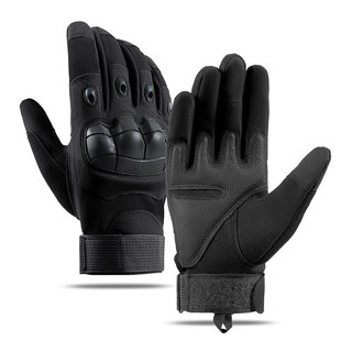 Outdoor Training Tactical Gloves Men's Touch Screen Anti-slip Wear-resistant Soft Shell Protection Long Finger Touch Screen Fighting Anti-slip Amazon