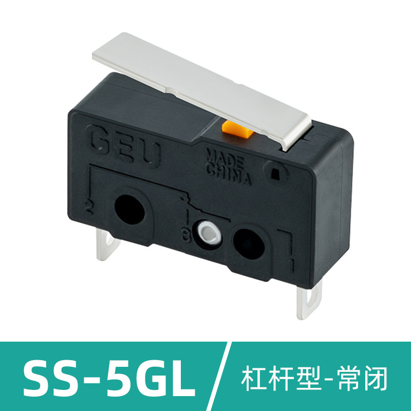 小型マイクロスイッチ 2フィート SS-5Gl プッシュ式マイクロスイッチ ライン付き 3フィート マイクロリミットトラベルスイッチ|undefined