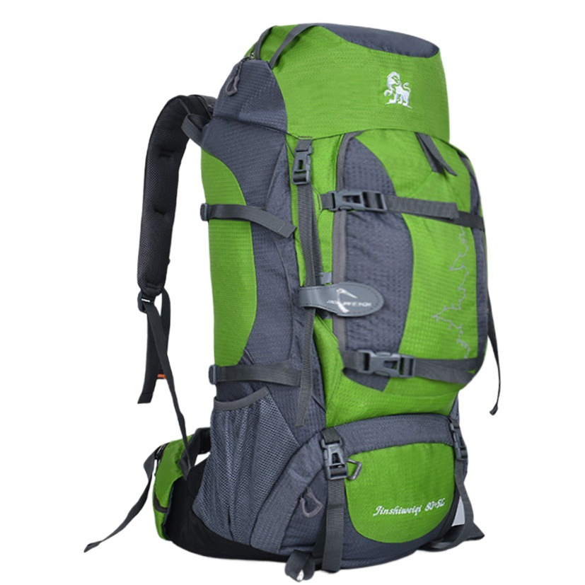 Outdoor mountaineering bag large capacity backpack Sports men's and women's travel backpack hiking camping backpack one-piece delivery