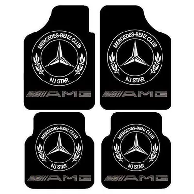 Universal Foot Pad, all seasons, dirt-resistant, easy to clean - mercedes-benz-full-set-60505050cm-crystal-velvet-four-piece-set