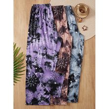 S 63443 Heart Print Wide Leg Pants ����ӡ������˯��羳