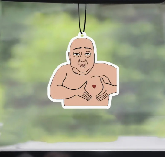 Nuevo 2D2D cross-border adorable automóvil acrílico decoración de árbol de Navidad creativo personaje de dibujos animados colgante image 7