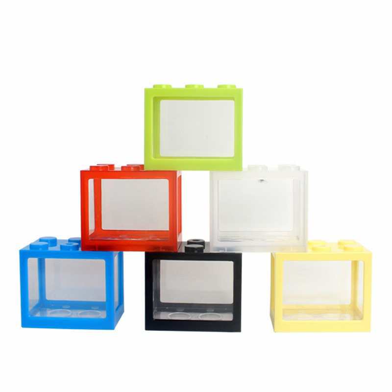 Plastic transparent acrylic aquarium for office