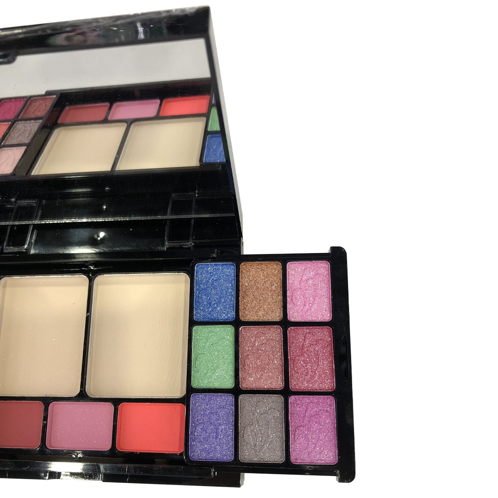 Ventas directas de fábrica Sombra de ojos mate nacarada Color tierra Maquillador Disco de maquillaje Exportación transfronteriza Maquillaje al por mayor