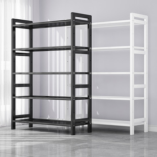 Floor Height Adjustable Kitchen Shelf Living Room Floor-standing Multi-layer Storage Shelf Household Large Storage Rack Wholesale