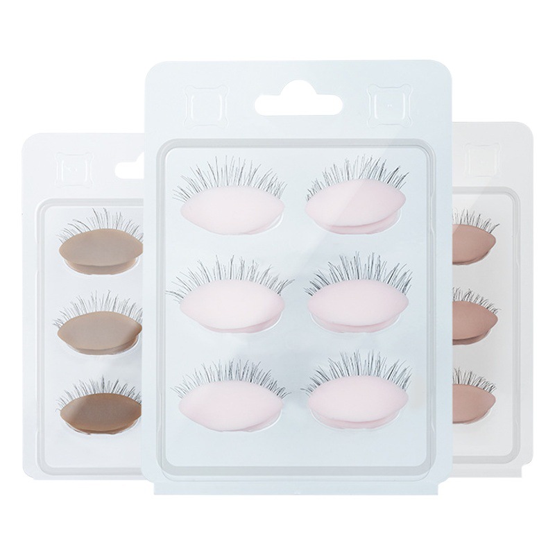 Ojo cabeza desmontable molde masaje maquillaje práctica maniquí cabeza injerto pestañas ojo impresión pestañas modelo cabeza
