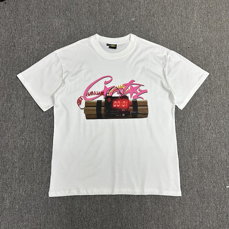240g corteiz マンハッタン島シリーズ Tシャツ 半袖 レターロゴプリント 男女兼用 ダブルヤーン ファッション 半袖 トレンド|undefined