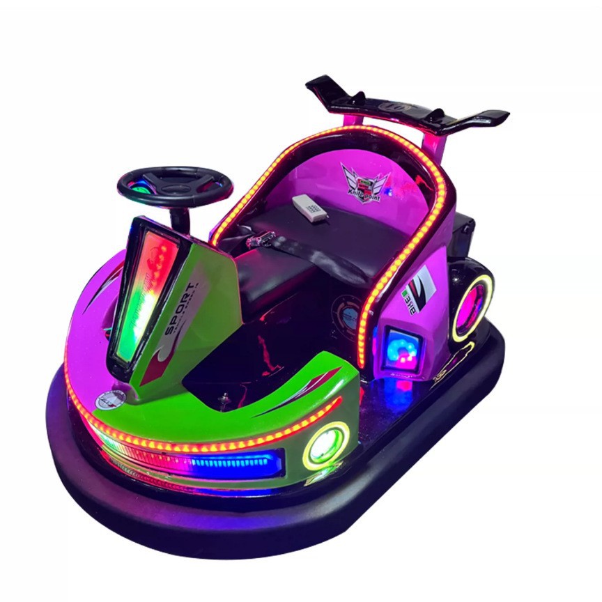 Kart de Deriva con Burbujas de Chapa de Metal y Plástico, Giratorio, para Parques de Atracciones