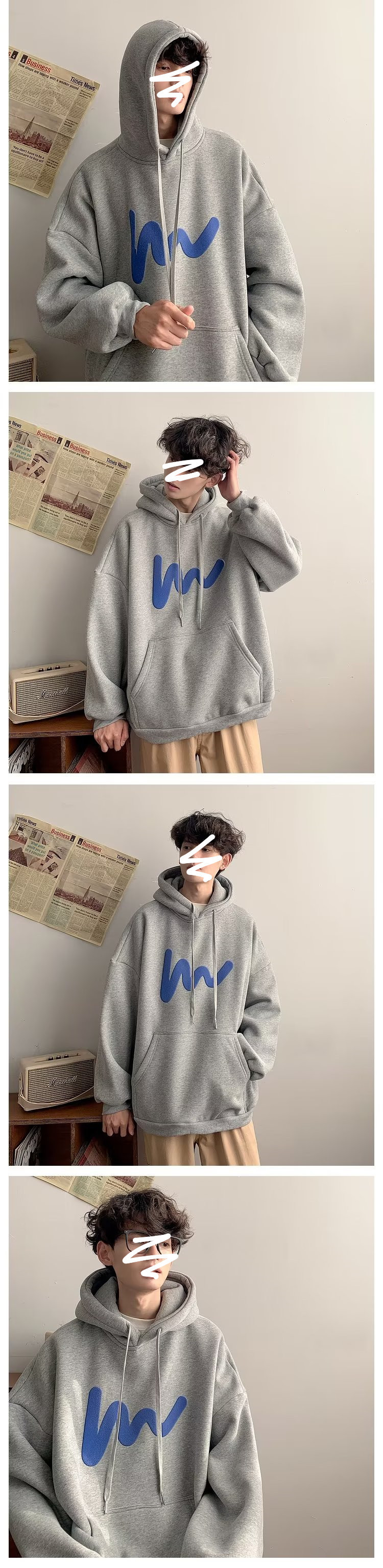 Vintage Oversized Unisex Hoodie