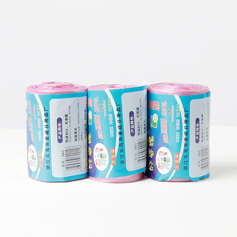 Хорошие мешки для мусора для свекрови оптом толстые рулонные мешки для мусора Бытовая Кухня Одноразовые Полипропиленовые точечный мешок для разрыва