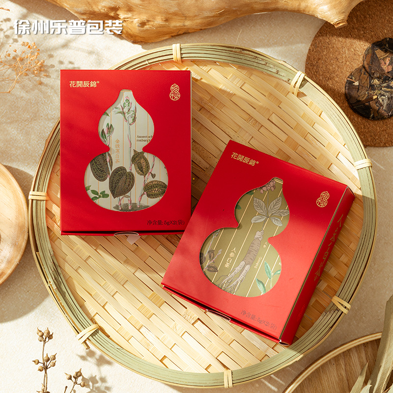 花开辰锦人参白茶金线莲白茶喜茶袋装茶包独立包装茶包伴手礼搭配