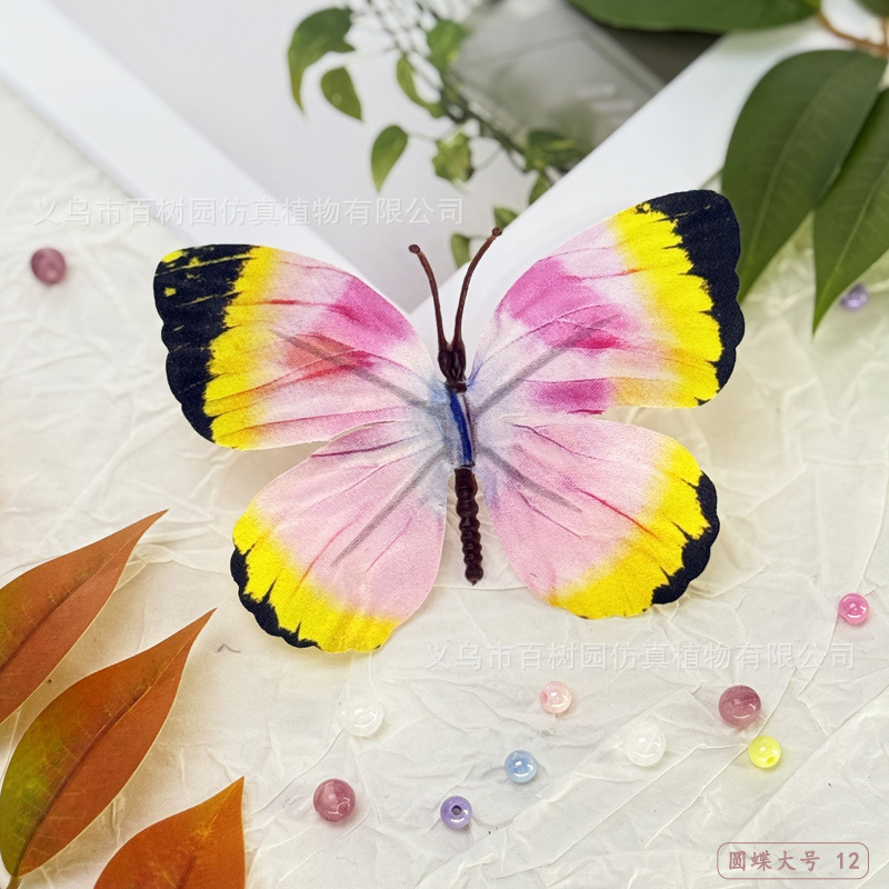 仿真花仿真蝴蝶 3D打印立体蝴蝶DIY高跟鞋鞋花饰品装饰配件氛围感|undefined