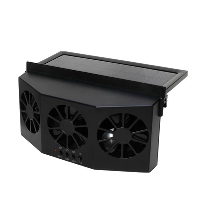 Digər kiçik elektrik cihazlar | Solar Ventilation Exhaust Fan - 918-exhaust-fan-black-solar-with-battery