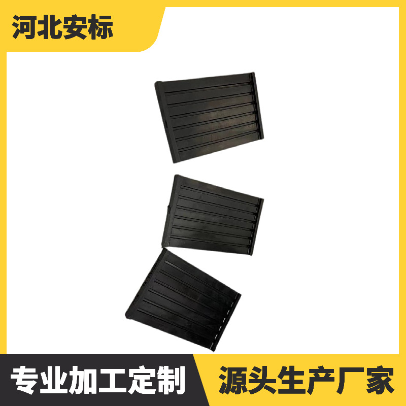 地铁轨下橡胶调高垫板 P50钢轨整体道床216*129*10橡胶缓冲垫板.