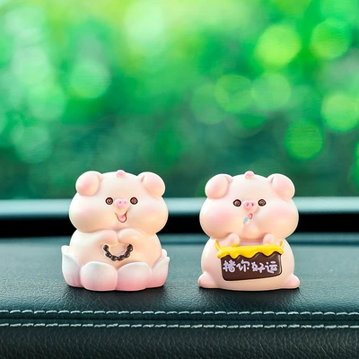Car ornaments, Car-Mounted Creative Cartoon Cute Internet