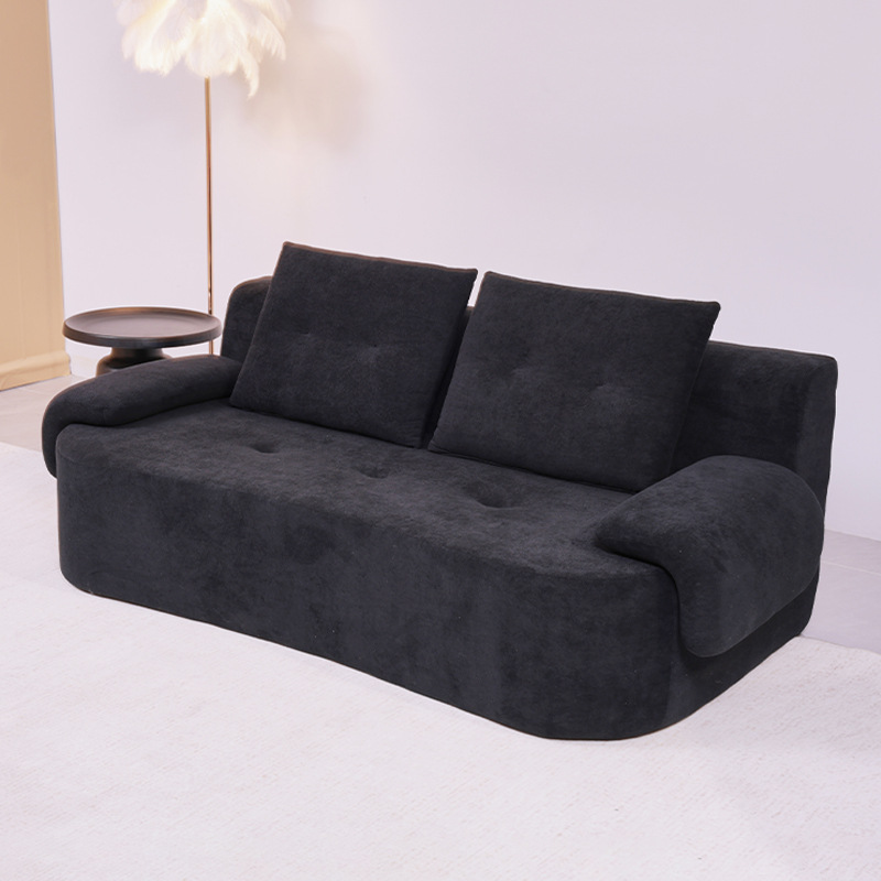 Foshan fábrica de muebles de compresión sofá sin esqueleto sofá esponja de alta densidad sofá de compresión exportación transfronteriza