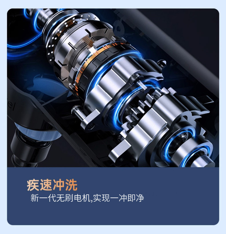 Car Washer High Pressure Water Gun 230W Cordless Cleaning Machine