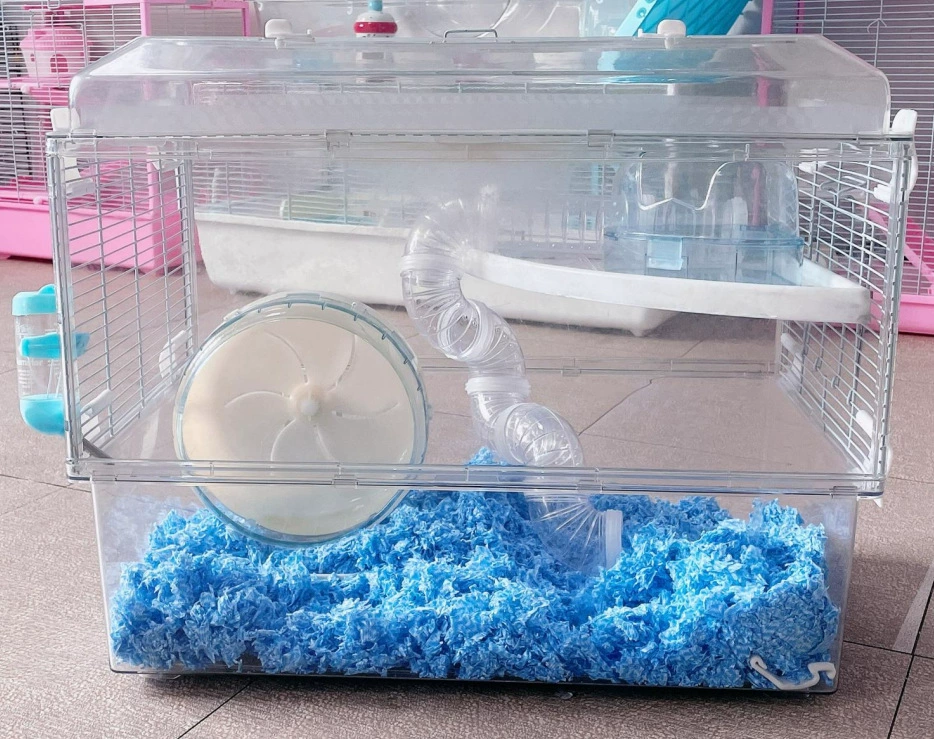 Оптовая Продажа с фабрики Новый бурский хомяк клетка озеленение DIY плотный мешок белка клетка прозрачная клетка магазин