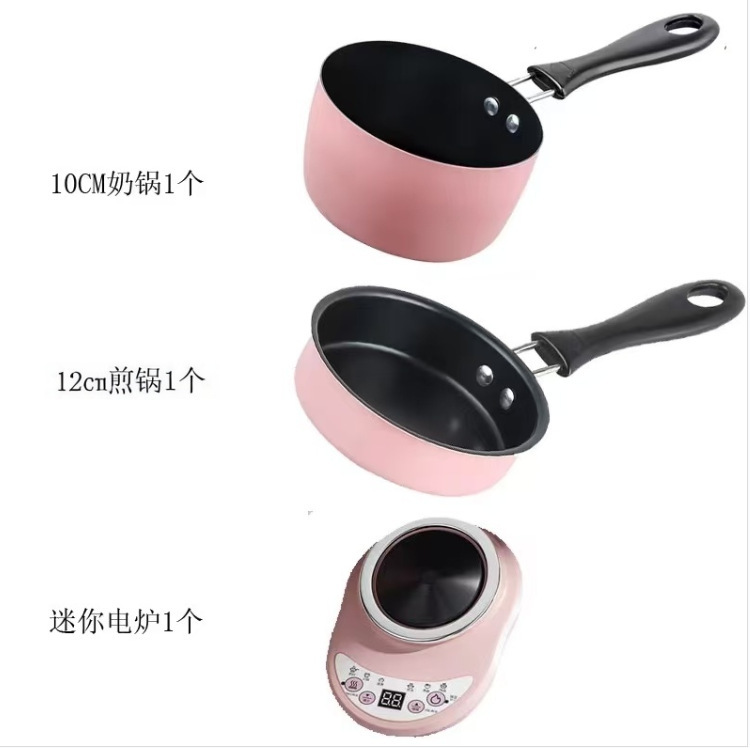 かわいいミニノンスティックポット家庭用キッチンポット多機能フライパン中華鍋補助食品オムレツポット卸売|undefined