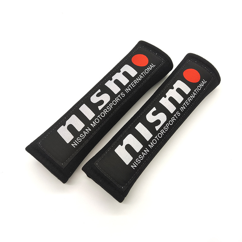 Tengyuan – JDM Car Modified Seat belt shoulder pad - nismo-black