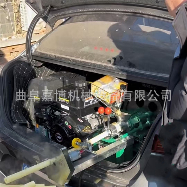 轿车后备箱大米玉米膨化机 直空心棒自动切断 赶庙会用爆米花机