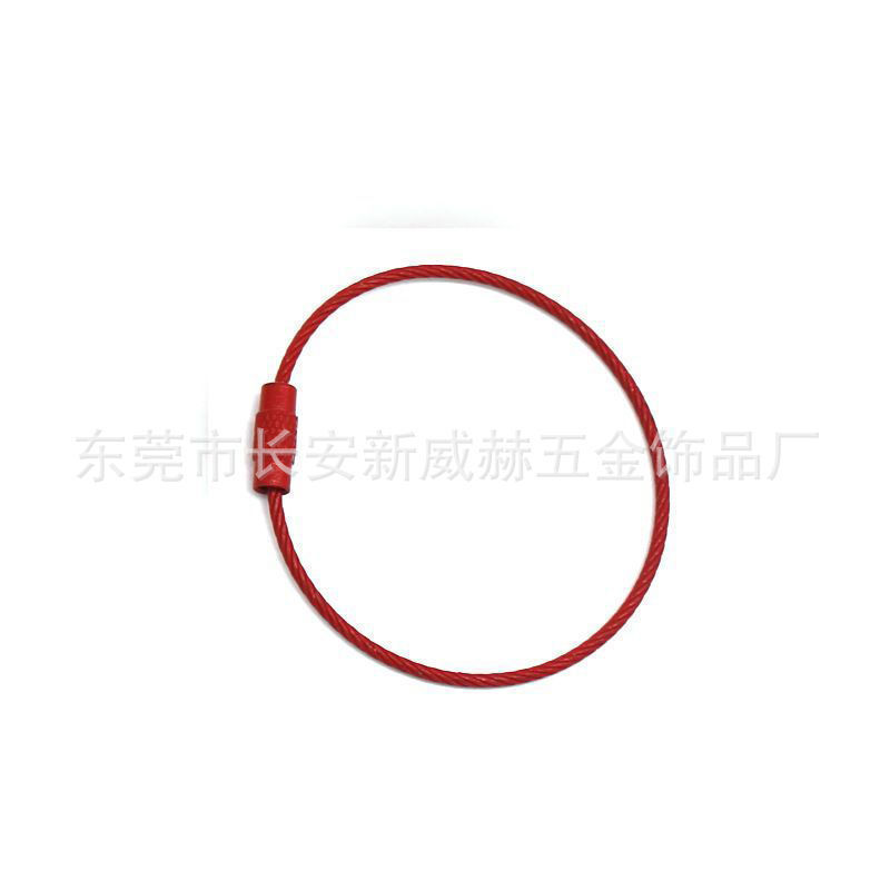 現物カラー塗装ワイヤーリング塗装ワイヤーリングステンレスワイヤーリングロープキャンディー色ワイヤーロープ|undefined
