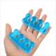 Transparent Silicone Five-finger Separator Spot Overlapping Toe Separating Night Use Toe Splitting Set Four-color Toe Separating