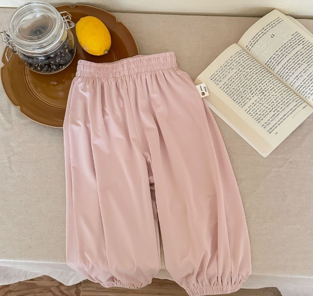 Pantalon de protection solaire UPF50-Rose / 80cm
